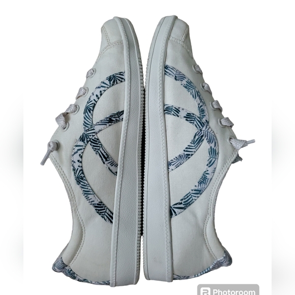 Skechers Madison Ave Tropic Topic Women’s US 9 Memory Foam Slip On Sneaker Beige - Picture 9 of 11